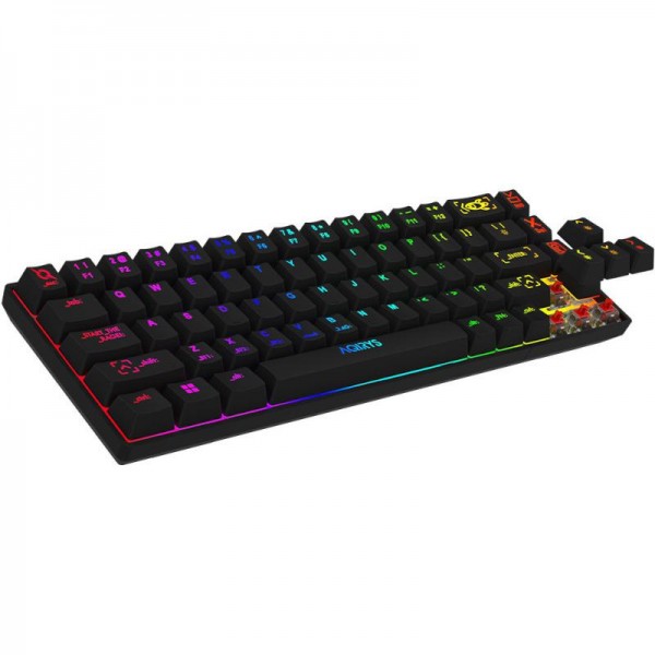 Tastatura AQIRYS Mira, wireless, neagra