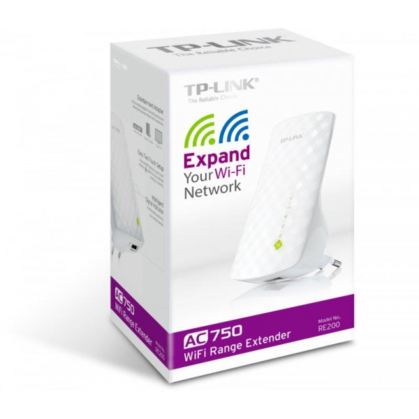 TP-LINK RANGE-EXT IND AC750 WALL-PLG