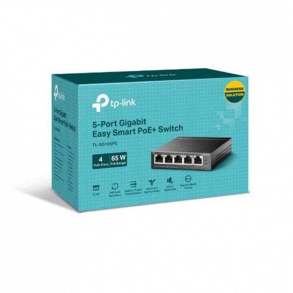 TPL SW 5P-GB EASY-SMART POE