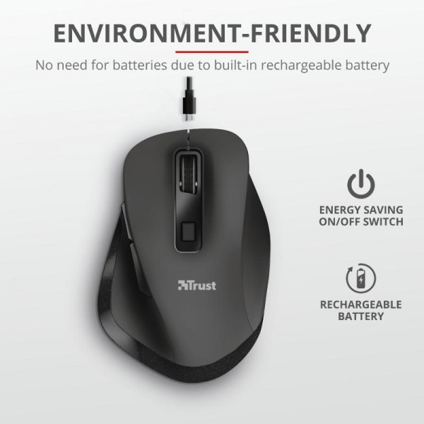 Trust Fyda Rechargeable Wireless Mouse