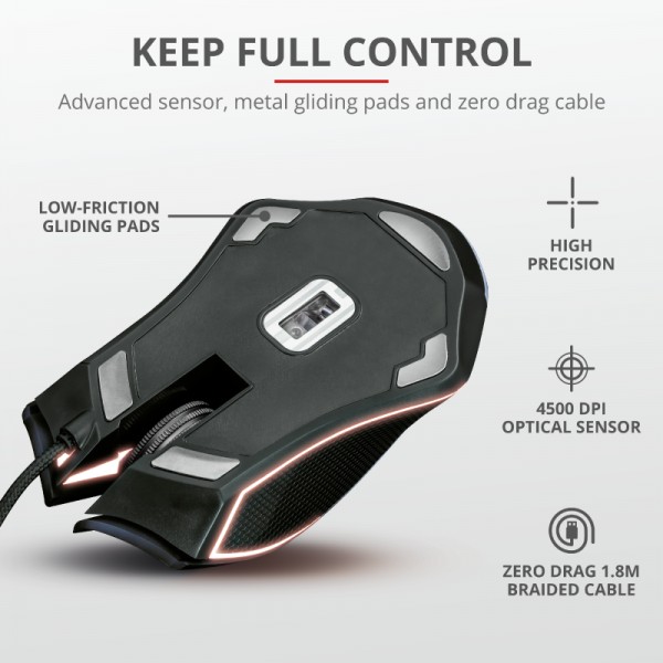 Trust GXT 160X Ture RGB Gaming Mouse