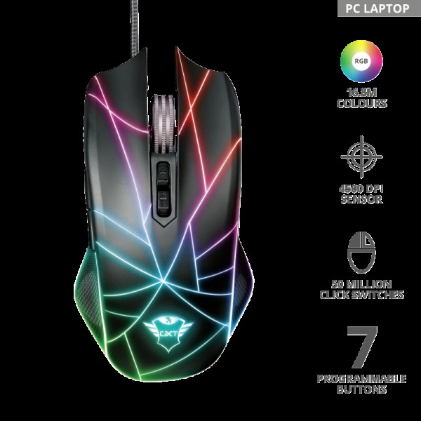 Trust GXT 160X Ture RGB Gaming Mouse