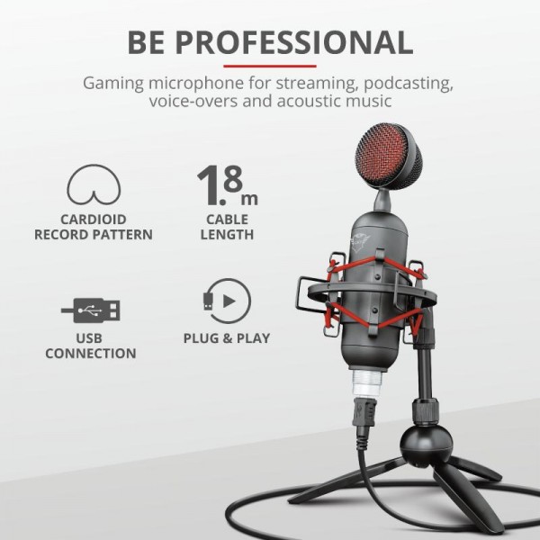 Trust GXT 244 Buzz USB Streaming Mic