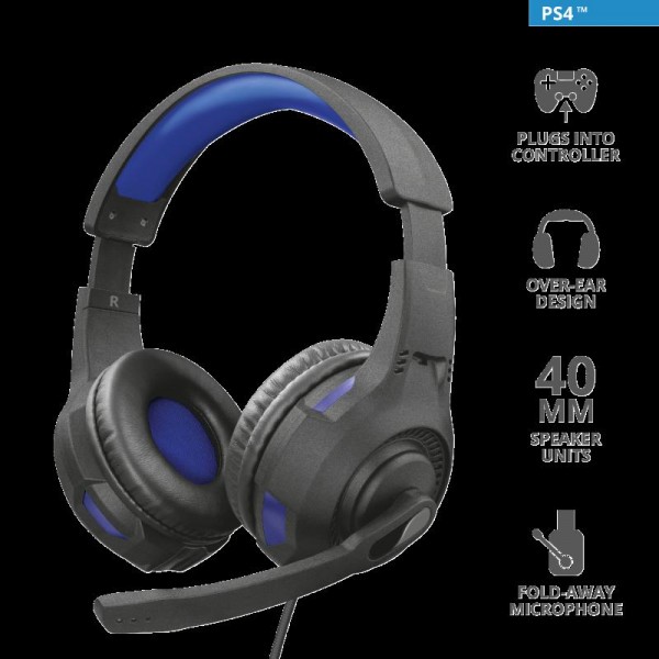 Trust GXT 307B Ravu Gaming Headset PS4