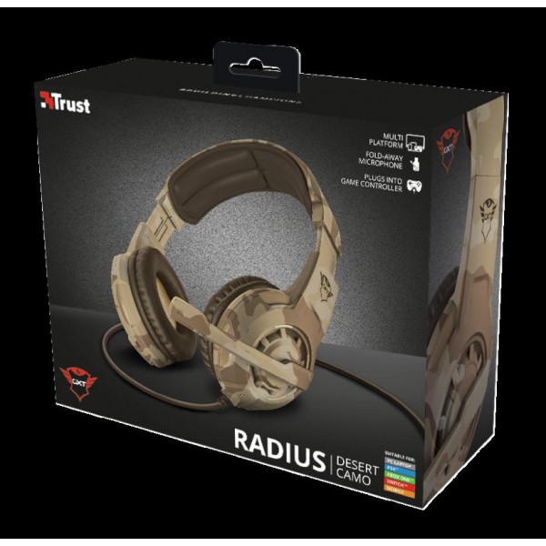 Trust GXT 310D Radius Gam Headset - Camo