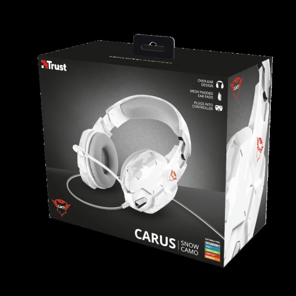 Trust GXT 322W Carus Gaming Headset alb