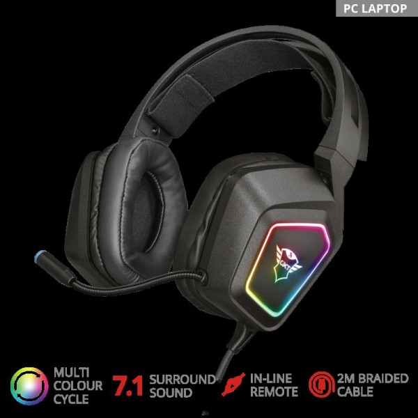 Trust GXT 450 Blizz RGB 7.1 Headset