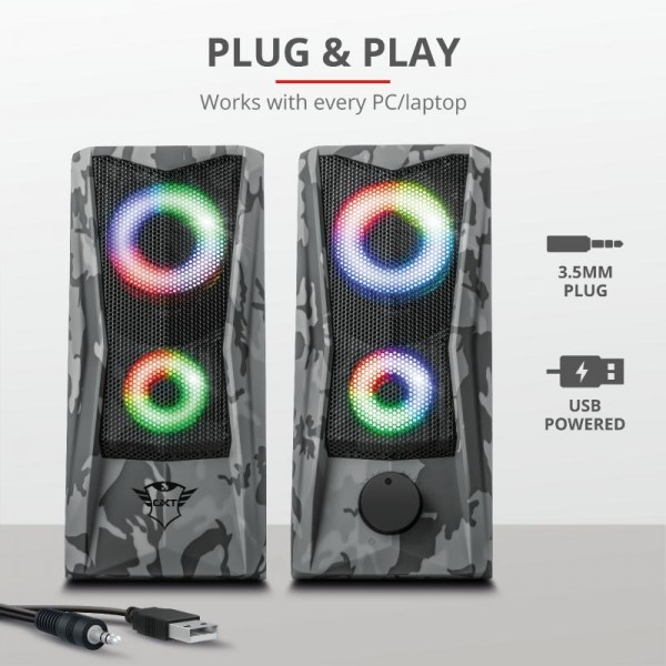 Trust GXT 606 Javv RGB Speaker Set 2.0