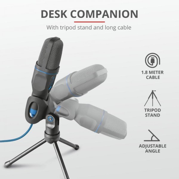 Trust Mico USB Microphone for PC/laptop