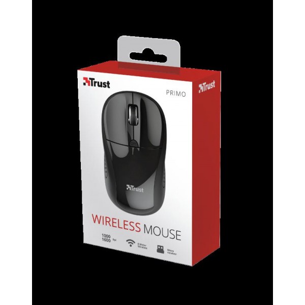 Trust Primo Wireless Mouse - black