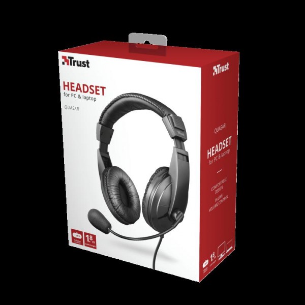 Trust Quasar Headset for PC and laptop