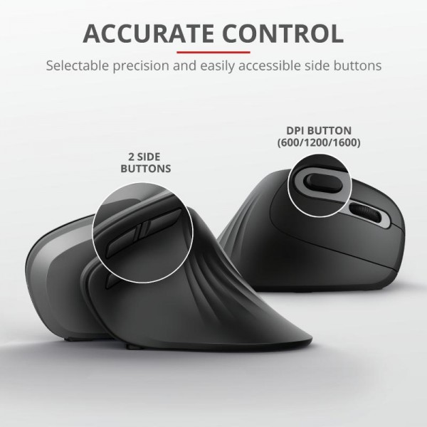 Trust Verro Ergonomic Wireless Mouse