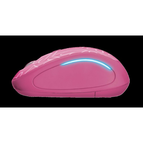 Trust Yvi FX Wireless Mouse - pink