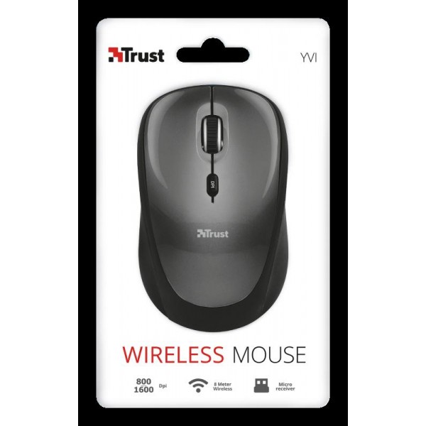 Trust Yvi Wireless Mouse - black