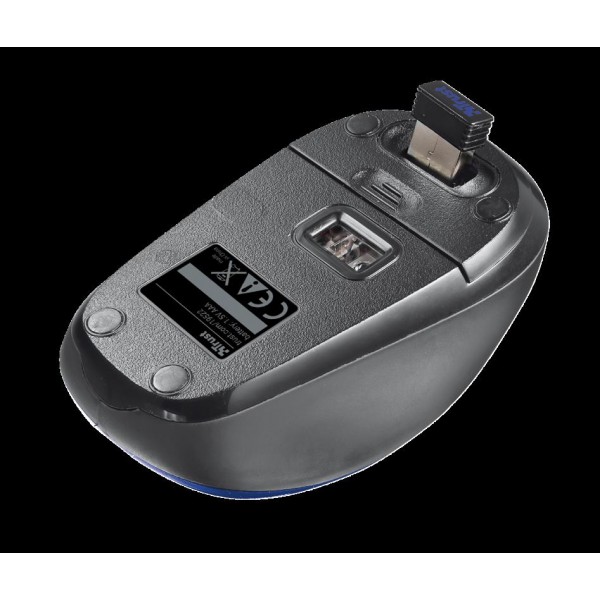 Trust Yvi Wireless Mouse - blue