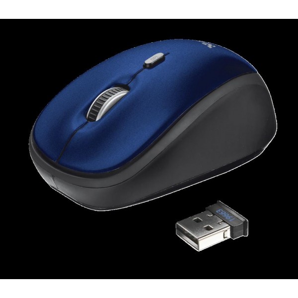 Trust Yvi Wireless Mouse - blue