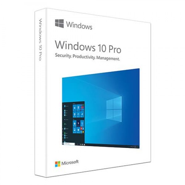 OS Microsoft Windows 10 Pro, DVD, 64bit, 1pk, ENG