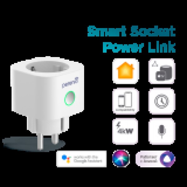 Power Plug Power Link  (white)