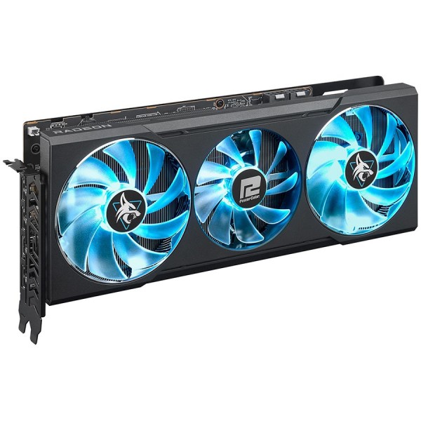 PowerColor Video Card AMD Radeon RX-6700XT Hellhound, 12GB 192bit GDDR6, 2424MHz / 16 GHz, PCI-E 4 3x DP, HDMI,Triple Fan, 2.5 slot