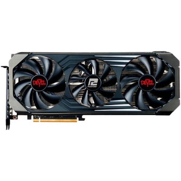 PowerColor Video Card AMD Radeon RX-6700XT Red Devil 12GB	192bit GDDR6, 2622MHz / 16000, PCI-E 4, 3x DP, HDMI, Triple Fan, 2.5 slot