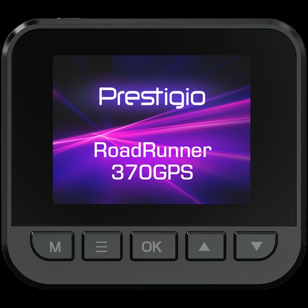 Prestigio RoadRunner 370GPS, 2.0'' IPS (320x240) display, FHD 1920x1080@30fps, HD 1280x720@30fps, AIT8336N, 2 MP CMOS GC2053 image sensor, 2 MP camera, 140° Viewing Angle, Micro USB, 120 mAh battery, GPS, Night Vision, Motion Detection, G-sensor, Cyclic R