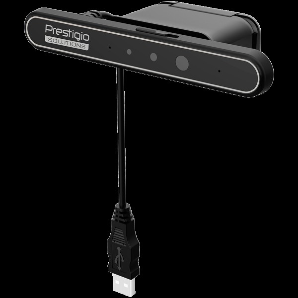 Prestigio Solutions VCS Windows Hello Camera: FHD, 2MP, 2 mic, 1m (Range), Connection via USB 3.0