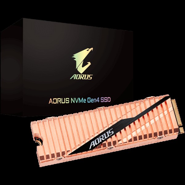 SSD Gigabyte AORUS NVMe Gen4 4.0x4, NVMe 1.3 1TB M.2 2280 Up to 5000 MB/s / Up to 4400 MB/s , up to 750k / up to 700k MTBF 1.77 m