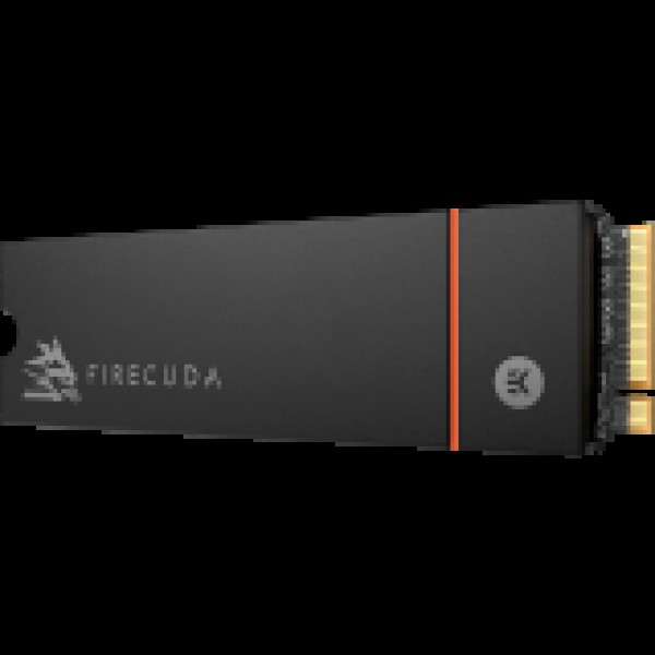 SSD SEAGATE FireCuda 530 HeatSink 1TB M.2 PCIe Gen4 x4 NVMe 1.4, Read/Write: 7300/6000 MBps, IOPS 800K/1000K, TBW 1275, Rescue Recovery 3 ani